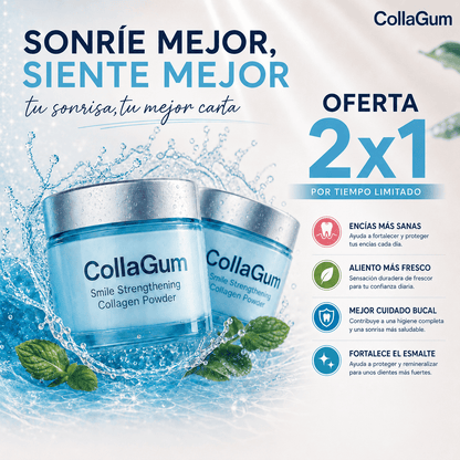 Polvo Dental de Colágeno Colla Gum