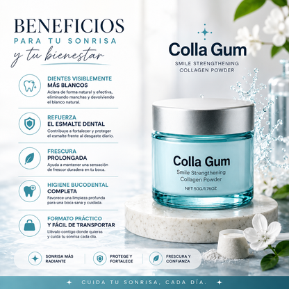 Polvo Dental de Colágeno Colla Gum
